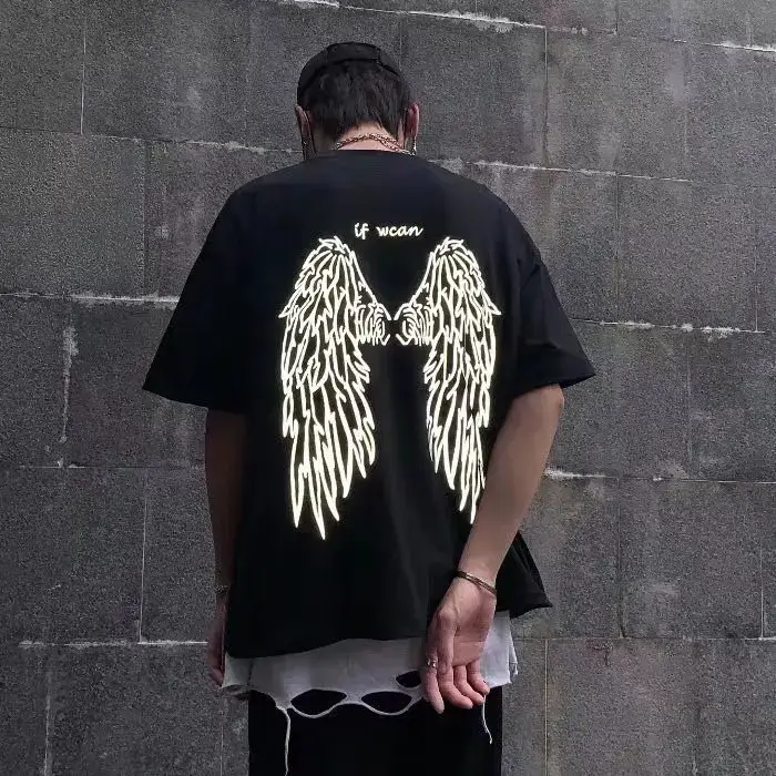 T-shirt à manches courtes et col rond pour hommes