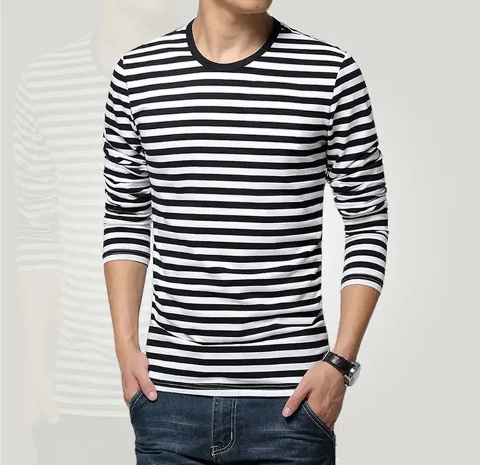 T-shirt à manches longues en coton pour hommes et femmes, vêtements Harajuku, coupe couvertes, haut