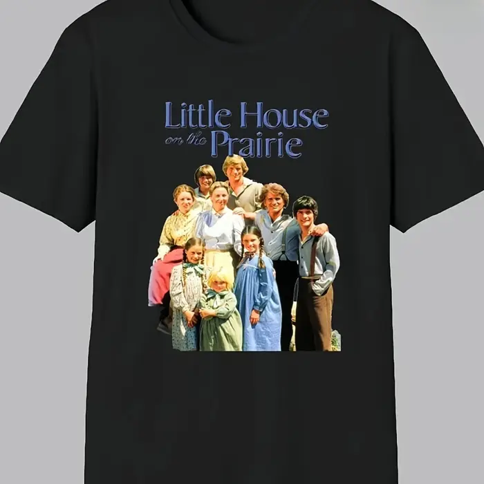 T-shirt unisexe de la série télévisée vintage Little House on Plum Ridge