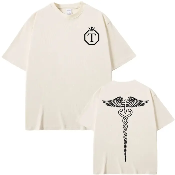 El Matador Ilia Topuria T-shirt imprimé tatouage pour hommes et femmes