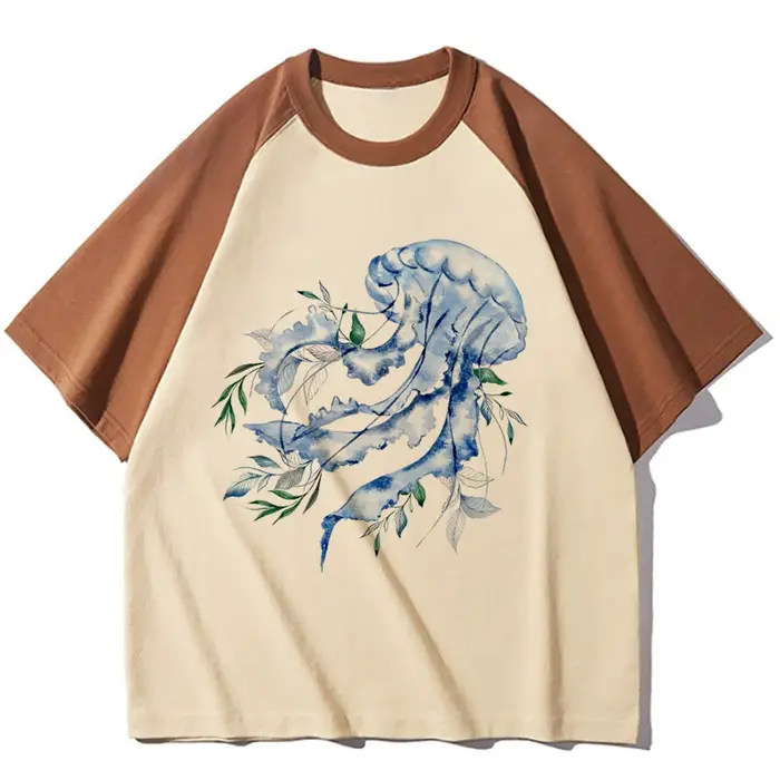 Méduse t-shirt femmes bande dessinée manga mélange t-shirt femme anime vêtements