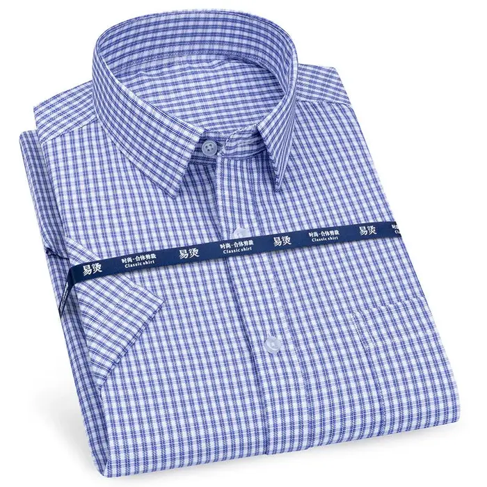 Chemise à manches courtes pour hommes