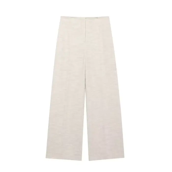 DUOPERI femmes mode 2 pièces ensembles kaki dos nu fermeture éclair hauts Corset et pantalons à jamb