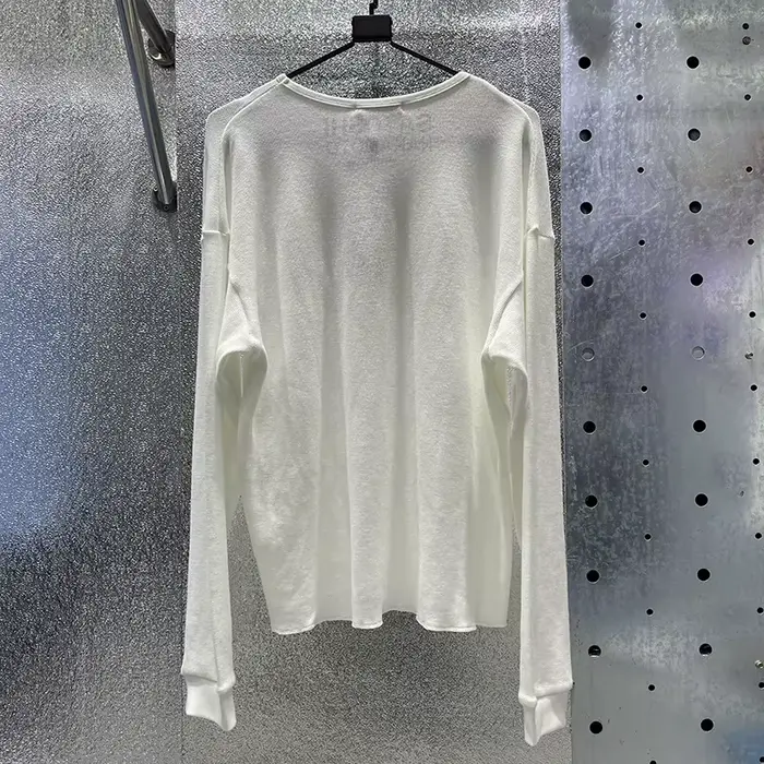 T-shirt à manches longues avec logo classique Satoshi Nakamoto pour hommes et femmes