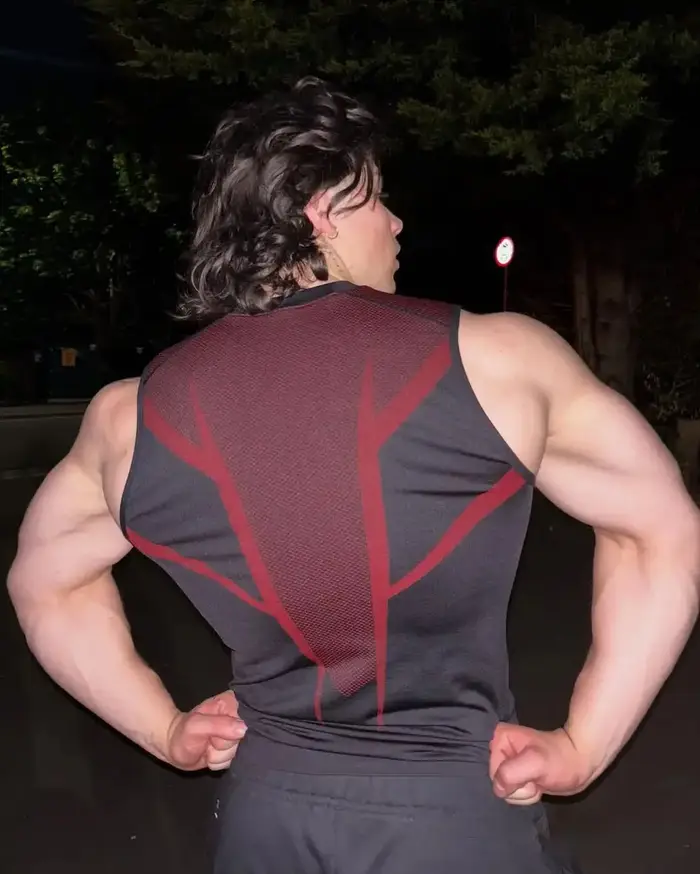 Débardeur Homme Sans Manches Été Séchage Rapide Respirant Haute Élasticité Sans Coutures Fitness Course Entraînement Haut Moulant