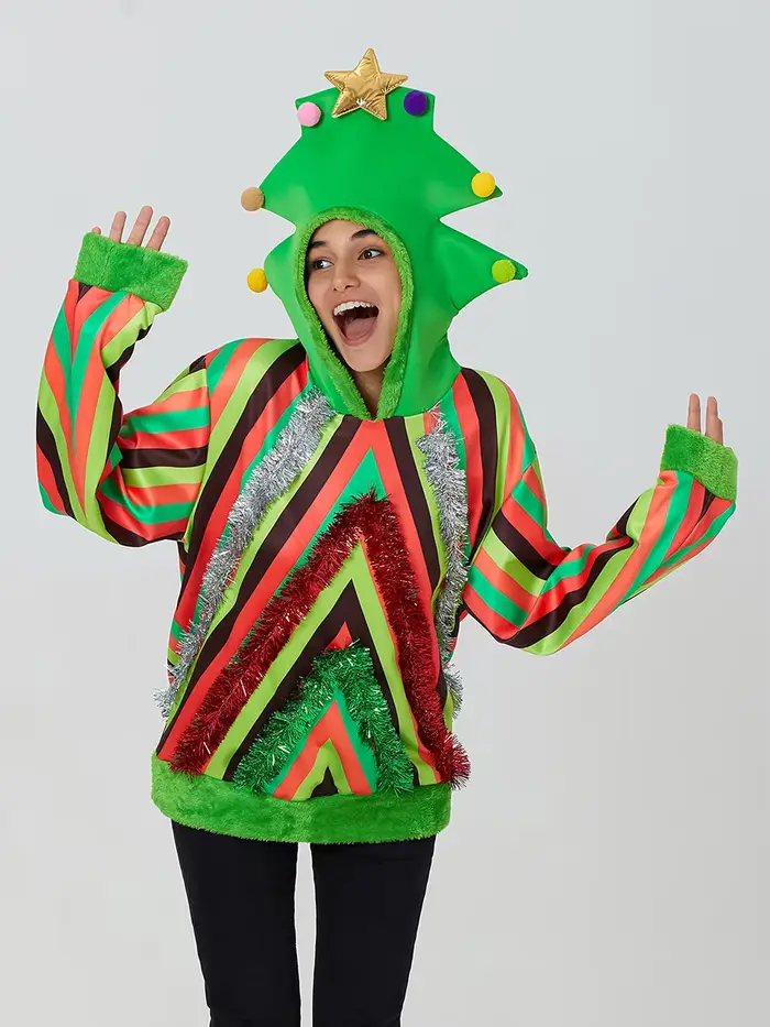 Sweat à capuche de Noël pour hommes et femmes