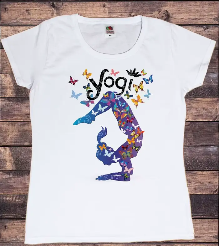 T-shirt à manches courtes pour femmes, estival et estival, avec impression de méditation bouddha cha