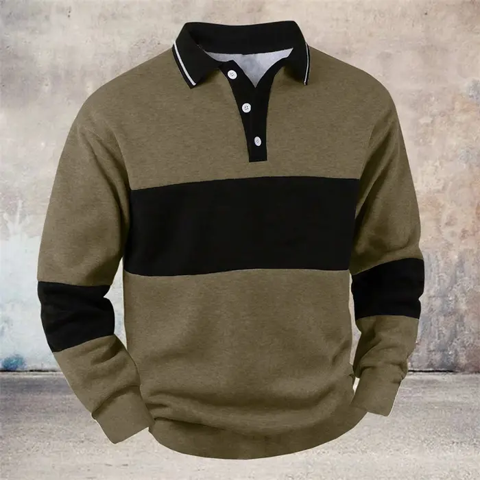 Polo de Golf à manches longues pour hommes