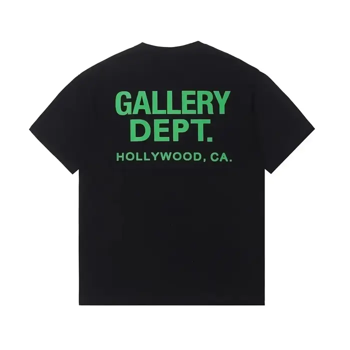 T-shirt vintage style streetwear Gallery Dept imprimé