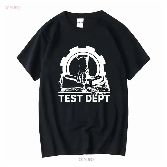 T-shirt Test DepT Industrial Laibach Throbbing Gristle Coil Psychic Tv
