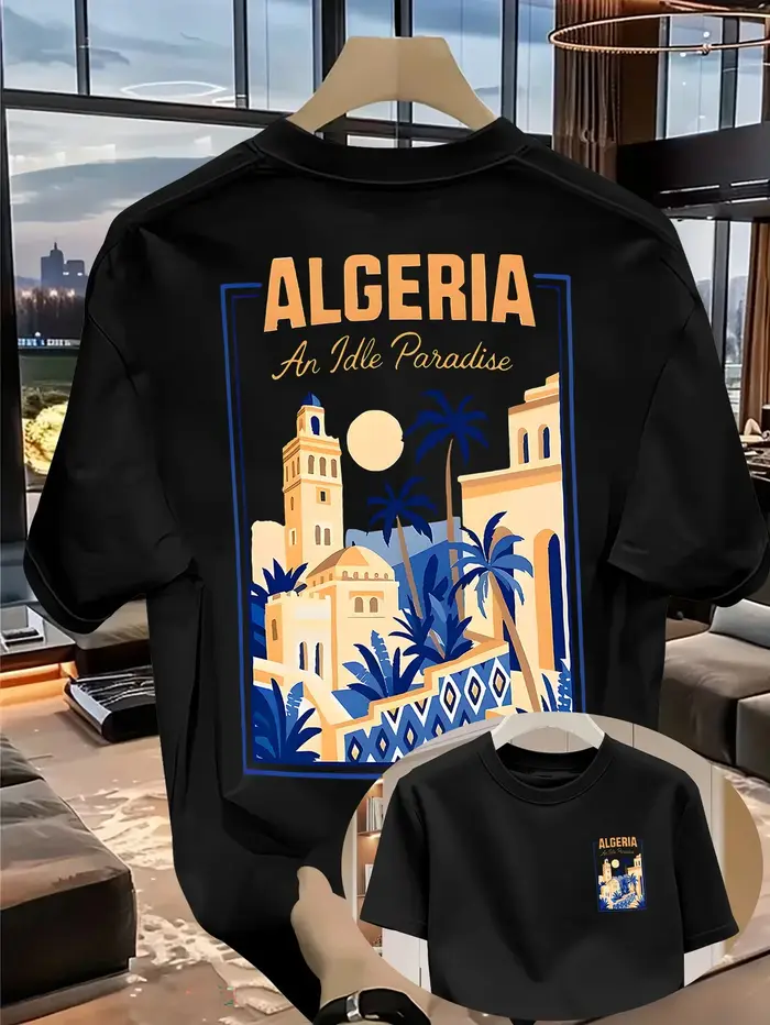 T-shirt 100% coton pour hommes