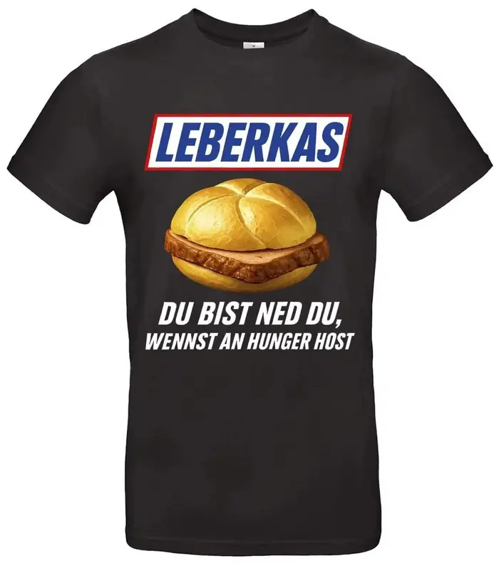T-shirt humoristique Leberkas Meme Y2k
