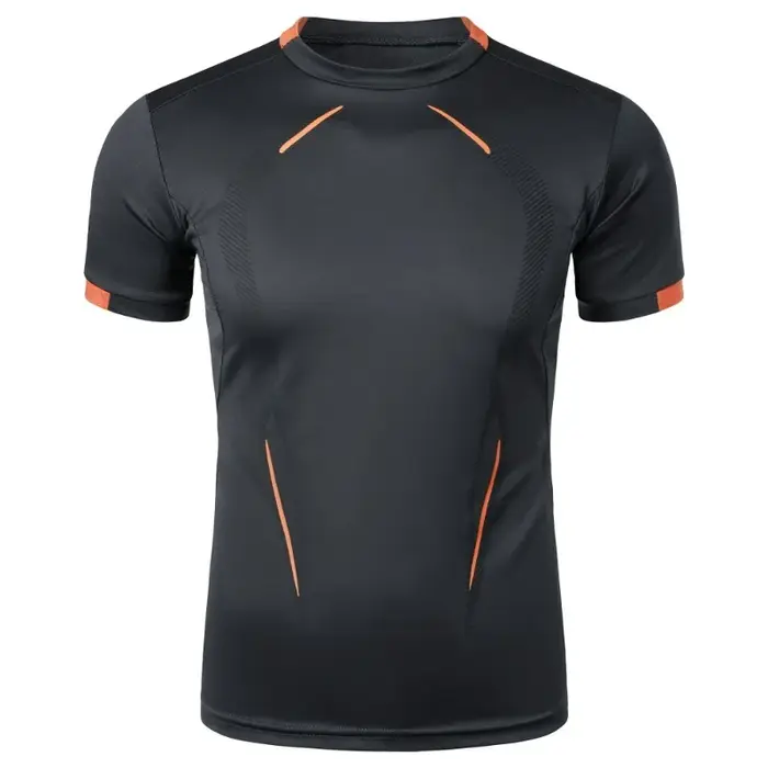 T-shirt respirant pour hommes, haut de Jogging à séchage rapide, léger, d'entraînement, de Fitness,