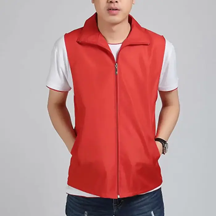 Gilet unisexe en fibre fine respirante