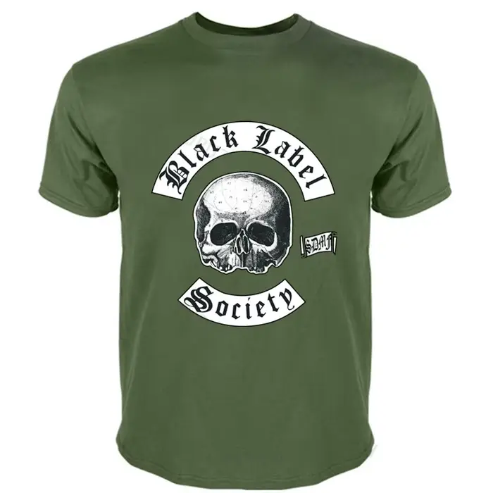 T-shirt manches courtes homme, Black Label Society 1 T-Coalition Punk Black Fruit of the Loom DTG, m