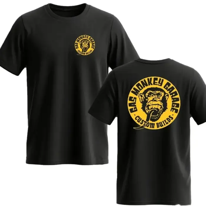 T-shirt double face Amazing Essential Gas Monkeys Garage pour homme