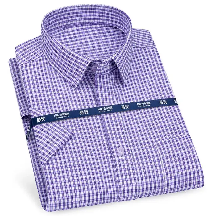Chemise à manches courtes pour hommes