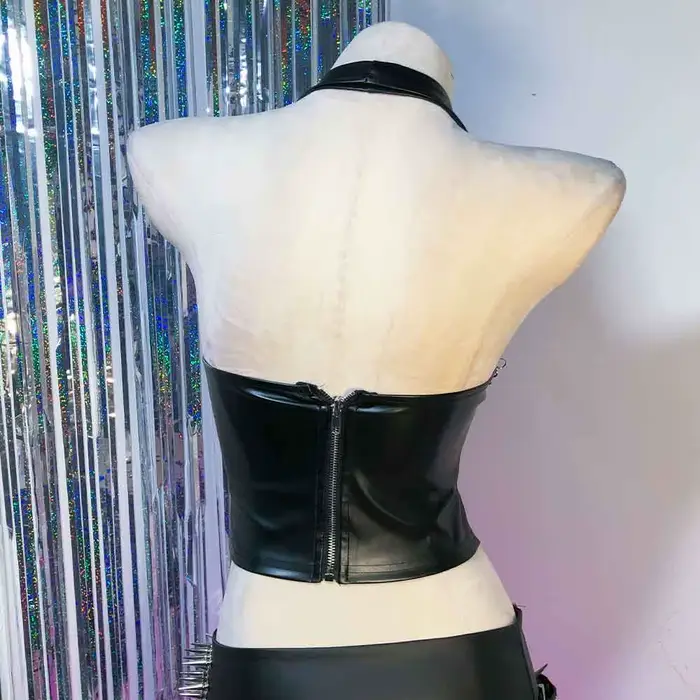 Débardeurs Gothiques Y2K Cybergoth pour Femmes