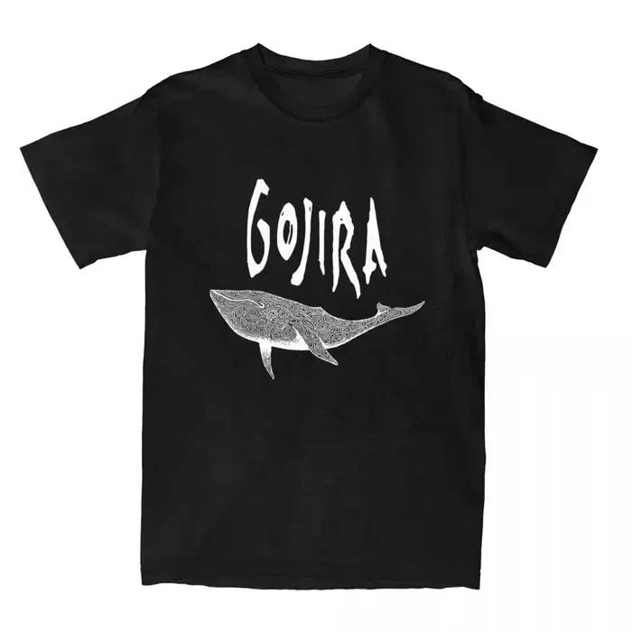 T-shirt en coton avec motif Tree of Life Gojira Band