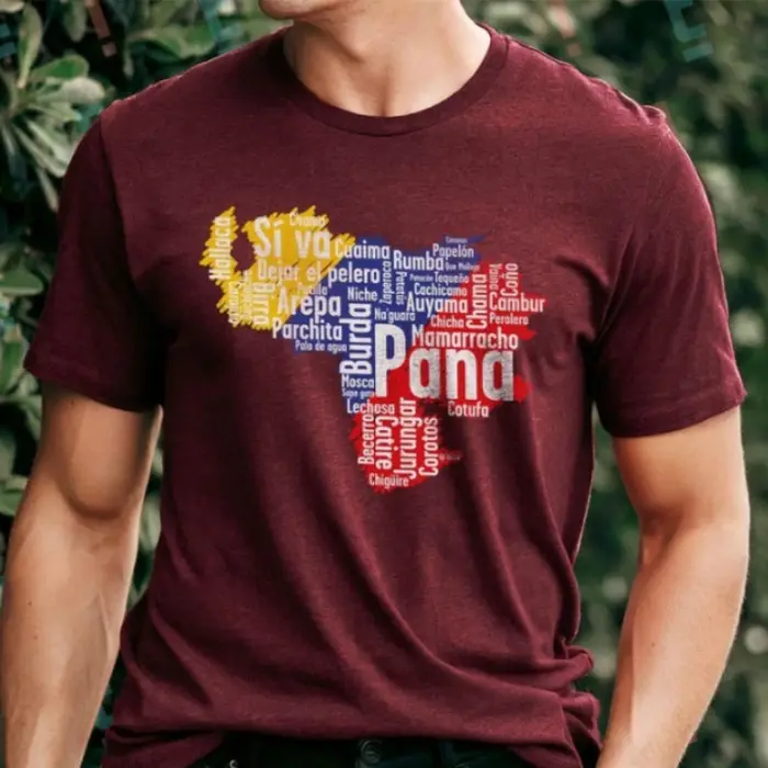 Chemise de carte du Venezuela