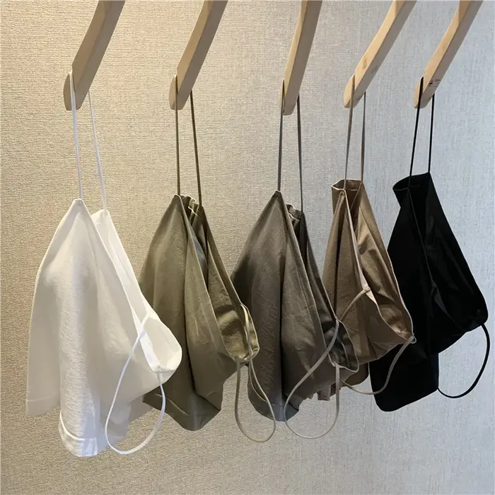 Haut femme Sexy soutiens-gorge Spaghetti sangle culture hauts mode Camisole sans fil brassière sous-vêtements sans