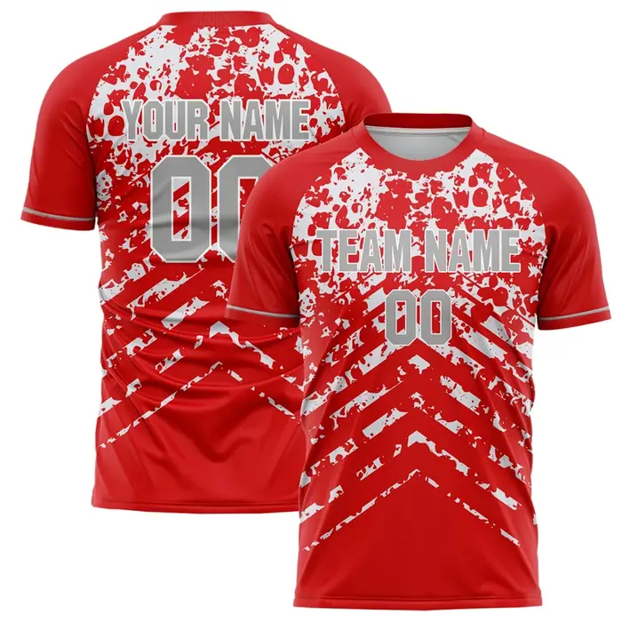 Nom de l'équipe personnalisé numéro nom T-shirt de Football