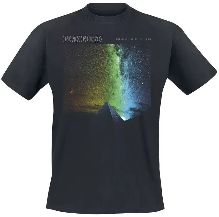 T-shirt décontracté en coton avec motif de la groupe Pink Floyd