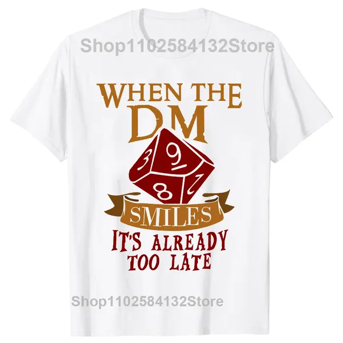 T-shirt graphique à manches courtes The Dungeon Master SBeauté, DM Petits déjeuners, Gamer Gaming D2
