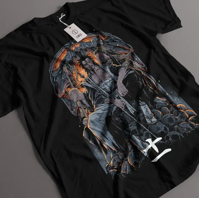 Zaraki Kenpachi chemise Yhwach blanchiment Anime T-Shirt Ichigo Kurosaki T-Shirt Rukia