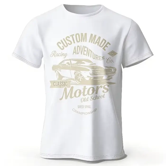 T-shirt pour homme 100% coton