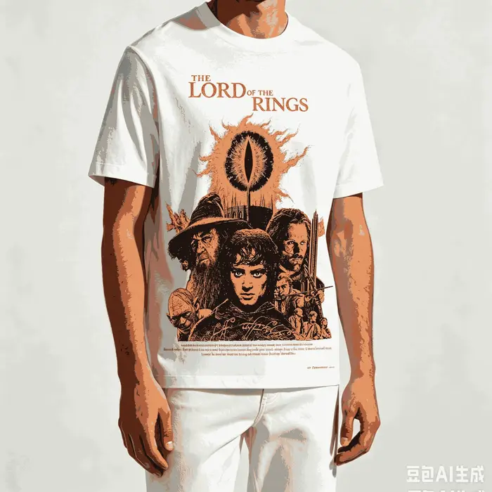 T-shirt Le Seigneur des Anneaux pour les fans