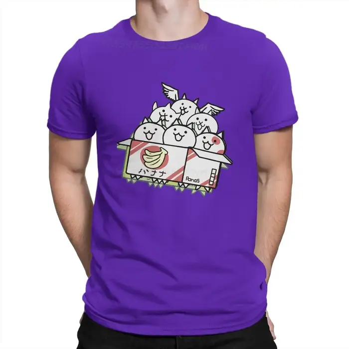 T-Shirt Classique en Coton Pur pour Homme