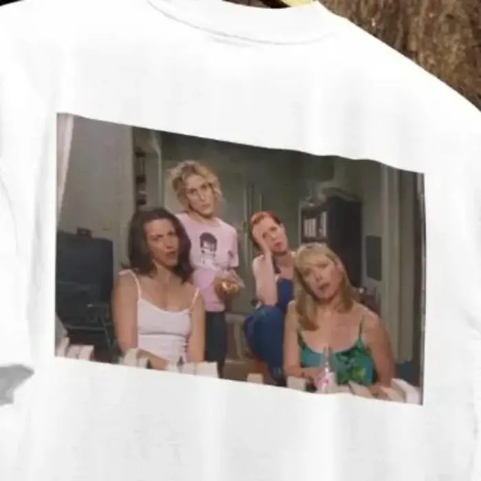 Sex and The City "emojis TV Drama T-shirt pour hommes, en coton, décontracté, à la mode, unisexe, no