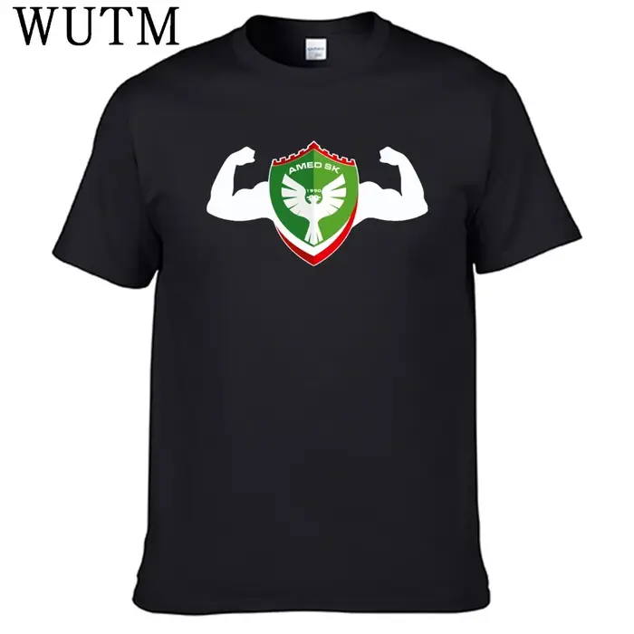 Amedspor t-shirt 100% coton chemise homme