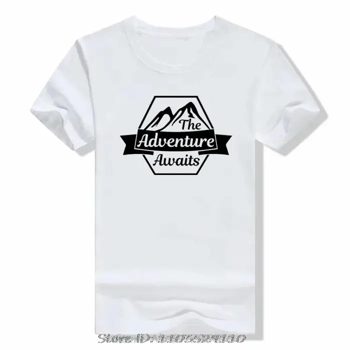 T-shirt unisexe Eat Sleep Travel Antibodies Mountains