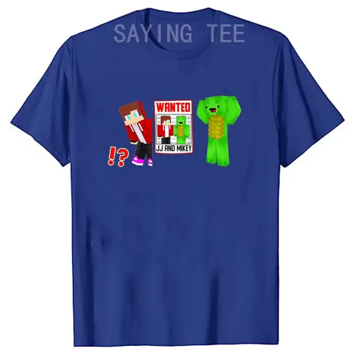JJ et Mikey recherché jal T-Shirt Premium Humor drôle Gamer graphique tenue garçons mode disant