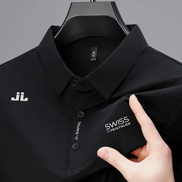 Chemise polo respirante pour homme