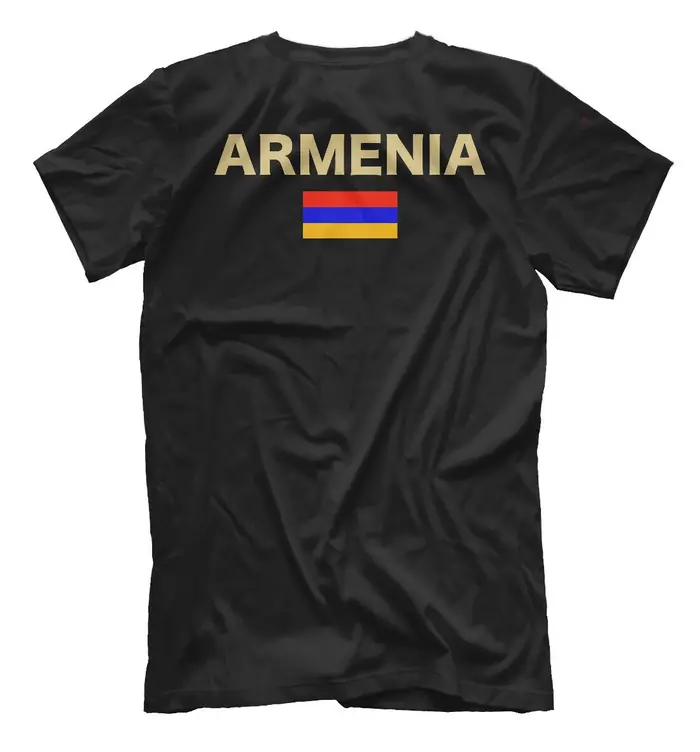 Erevan Coat of Arms of T-Shirt Élimine. Été Coton Manches Courtes O-cou Hommes