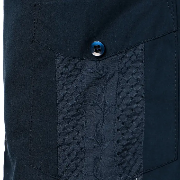 Mode homme Guayabera traditionnel mexicain Cuba chemises de plage printemps et été loisirs bouton Style arabe