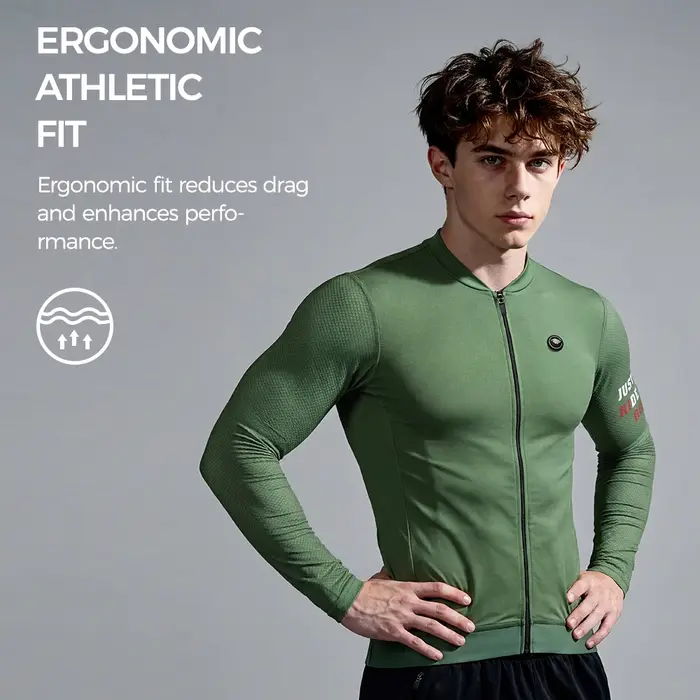 RION T-shirt à manches longues pour hommes