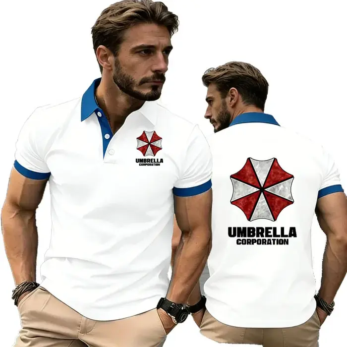 Nouveau polo homme grande taille confortable et absorbant la transpiration