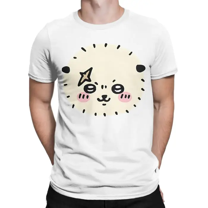 T-shirts drôles Chiikawas Rakko pour hommes