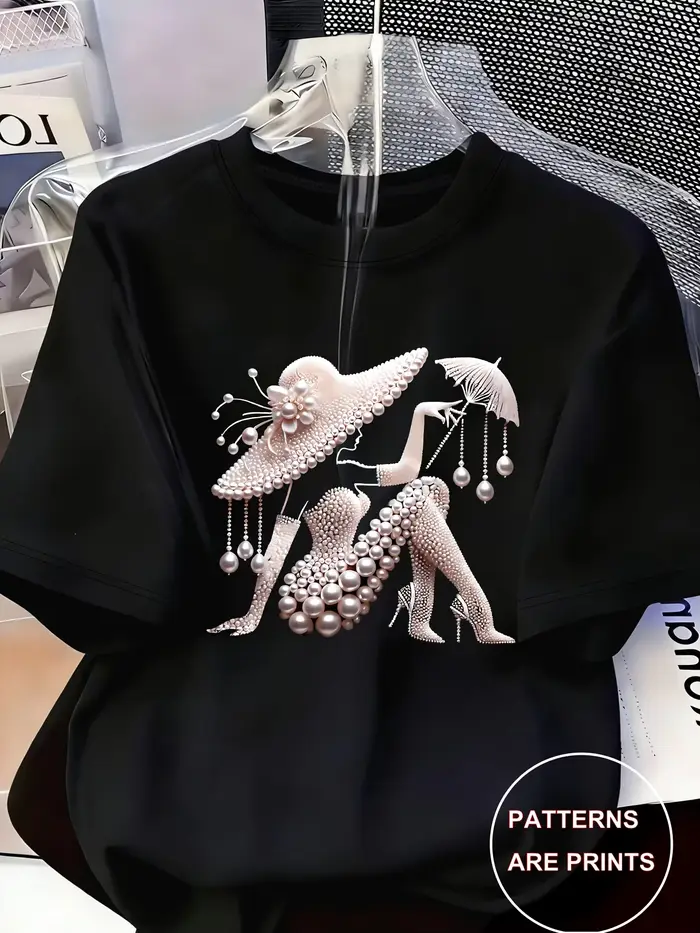 T-shirt imprimé pour femme