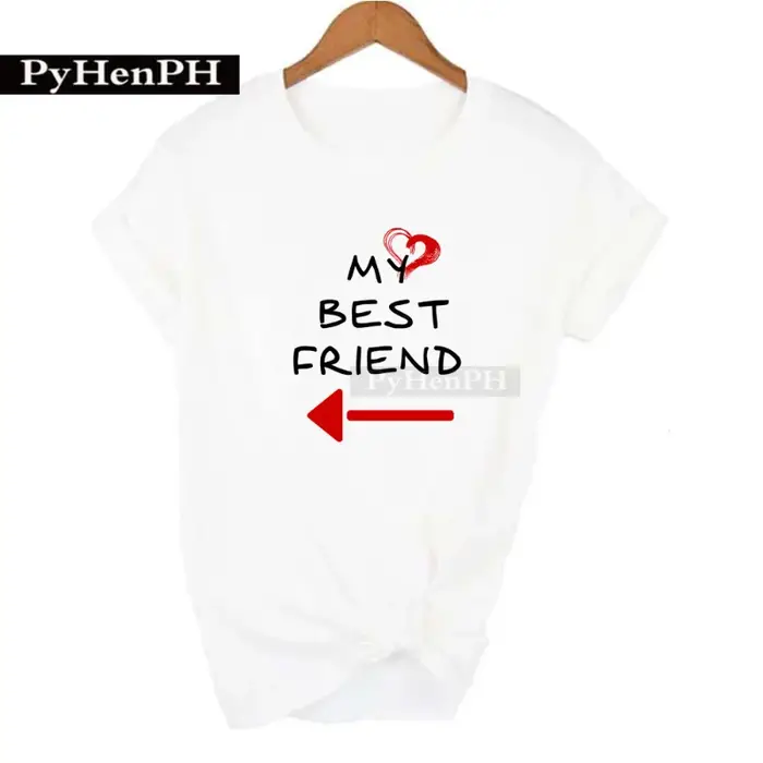 Mon meilleur ami 2T-shirt tendance lettre Inha