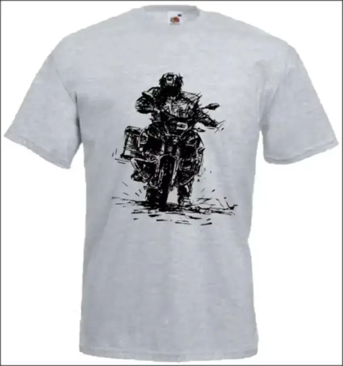 T-shirt moto allemande Gsa pour homme, chemise d'aventure Hurrad Gs, 1200 coton, t-shirts cool, stre