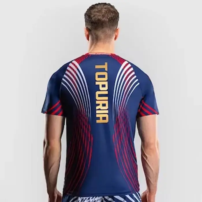Nouveau T-shirt de boxe UFC 2026 MAKHACHEV – Maillot de combat à séchage rapide pour sports extrêmes en extérieur