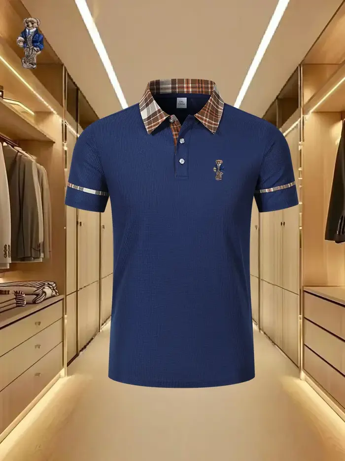 Polo haut de gamme pour homme à manches courtes
