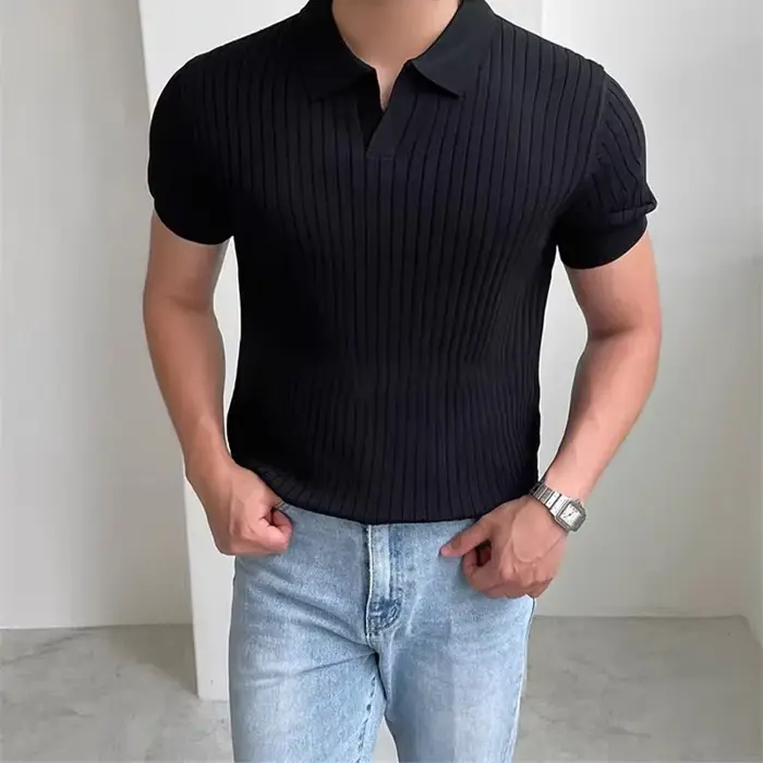 Polo de golf slim fit pour homme