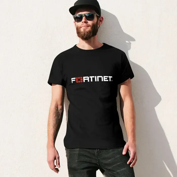 T-shirt LOGO FORTINET HeavyFriendcute pour hommes