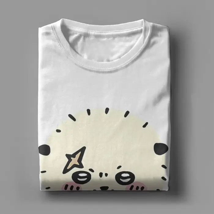 T-shirts drôles Chiikawas Rakko pour hommes